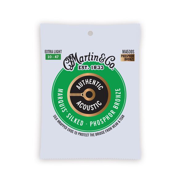 Authentic Acoustic Marquis® Silked Guitar Strings Phosphor Bronze image number 0
